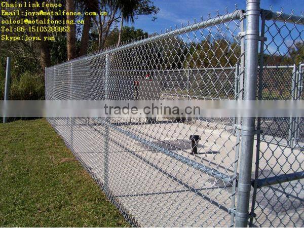 Y arm barbed wire chain link security fence