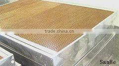 Greenhouse cooling cell pad