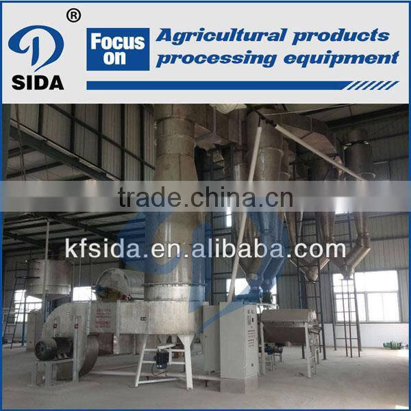 Corn starch extracting line