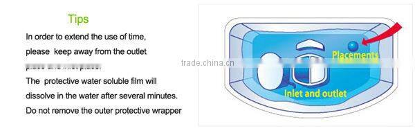 Blue bubble toilet bowl cleaner detergent chemicals