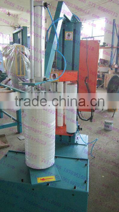 Mini stretch film wrapping machine/ Small Object Wrapping Machine from mandy 0086 18703616827