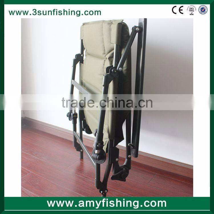 Carp Fishing Folding Chair With Arms Adjustable Legs