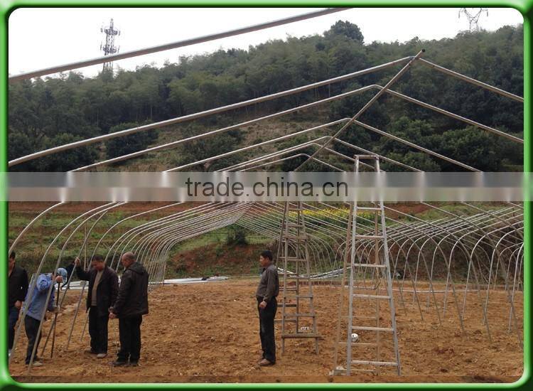 Agrotime greenhouse with manual film roller one stop gardens greenhouse parts hidroponica used for sale