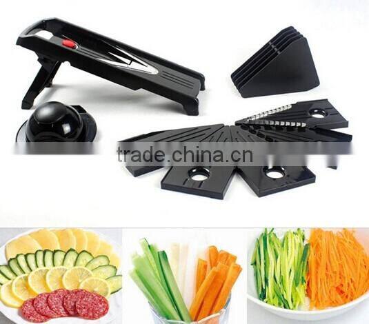 welcoming black V-blade Mandoline slicer