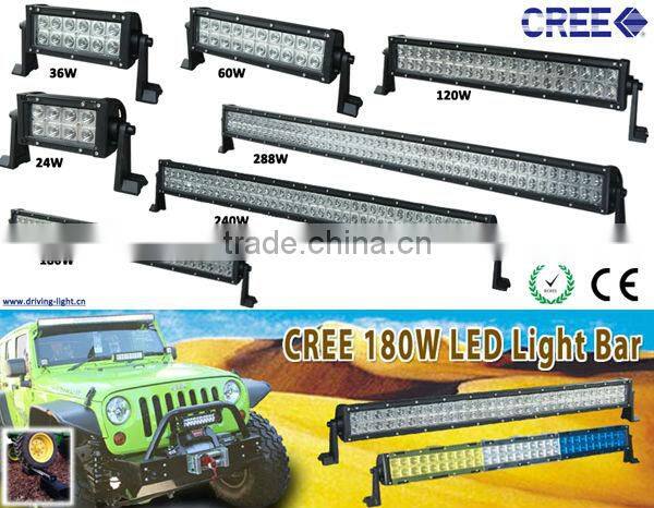 cree 120w led light bar 12v led bar cree off-road led driving light bar
