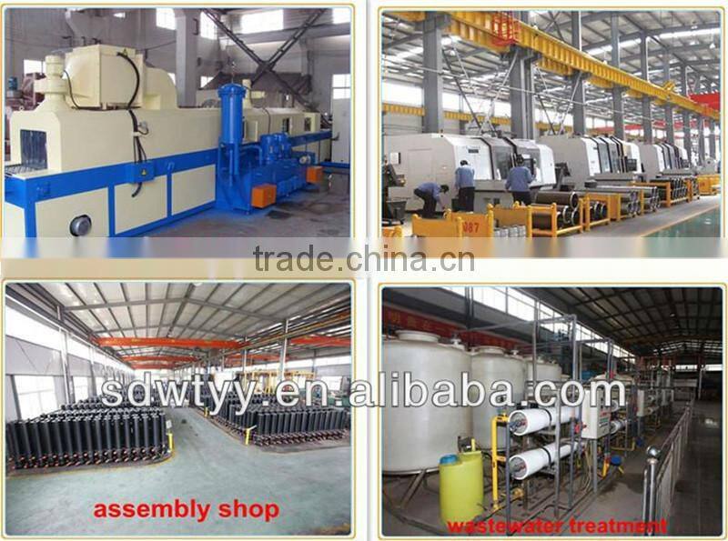 double-acting telescopic hydraulic cylinders for enginneering machinery