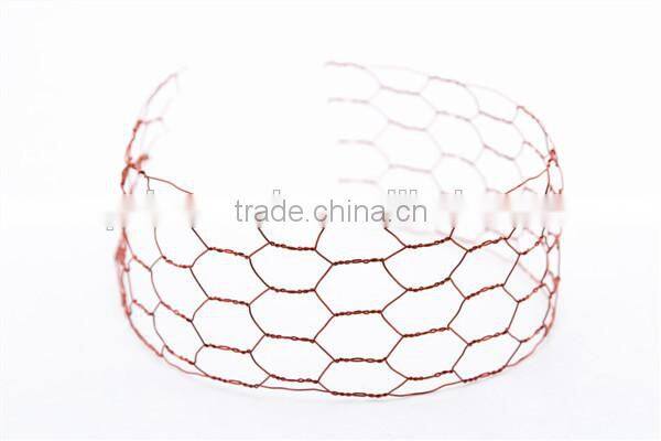 5m/roll yellow color hexagonal wire netting