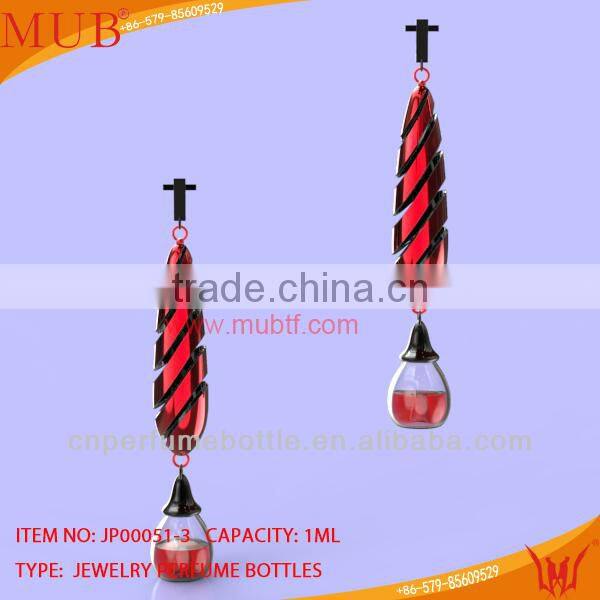 Glass Jewelry Earring Glass Bottle JP00051