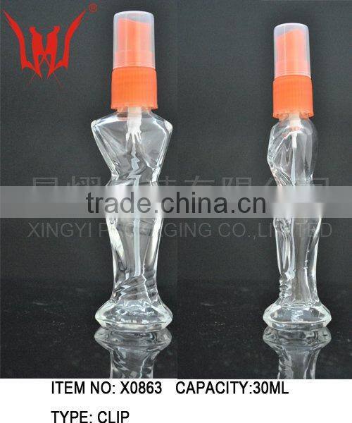 30ml body shape perfume glass bottle