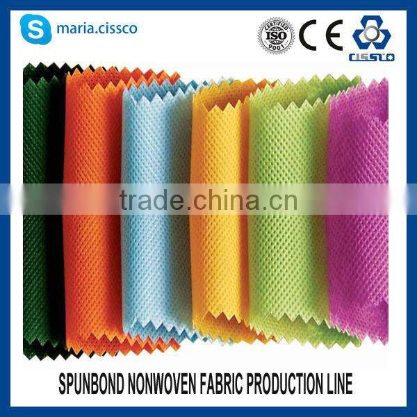 Nonwoven plastic fabric production machinery