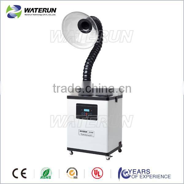 Beauty and moxibustion fume extractor,long life brushless motor ,acrylic cover fume extractor