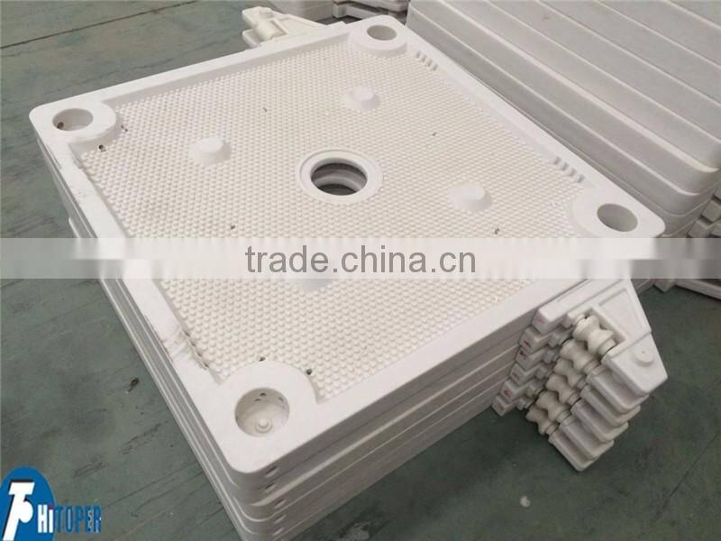 800x800mm center feeding membrane/chamber filter press plate