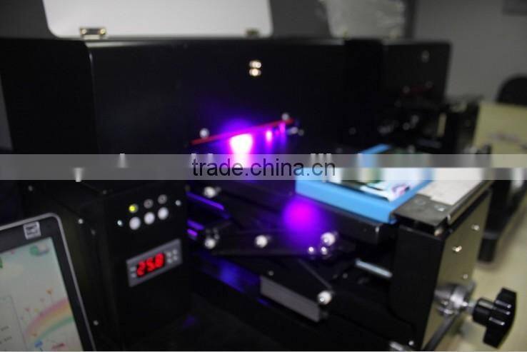 Mini A4 Digital Flatbed UV Printer With 3D Effect