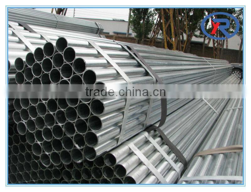 Bs1387 GI pipe astm A53 Galvanized Pipe