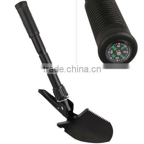 Folding Foldable Shovel Spade Emergency Garden Camping Hiking Tool