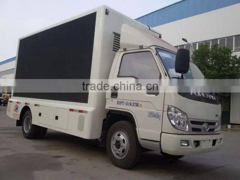 Led Advertising Truck Body With SLT Led Screen P8 For Customized