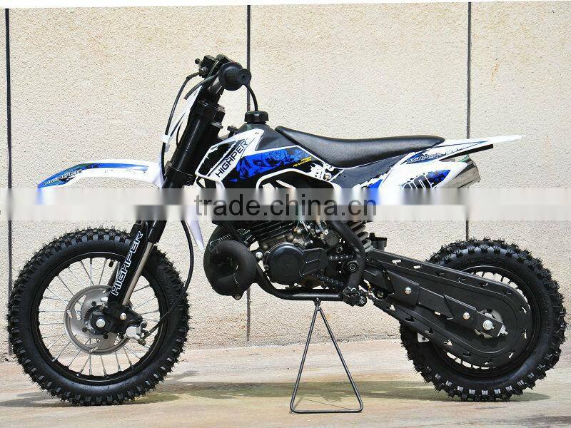 9.0HP! 2 stroke Kick Start 50cc Dirt Bike with KTM engine (DB502B)