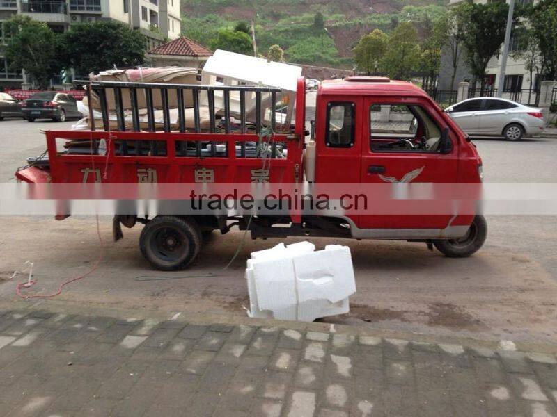 China 2014 selling dump truck used tipper trucks /garbage tricycle for sale