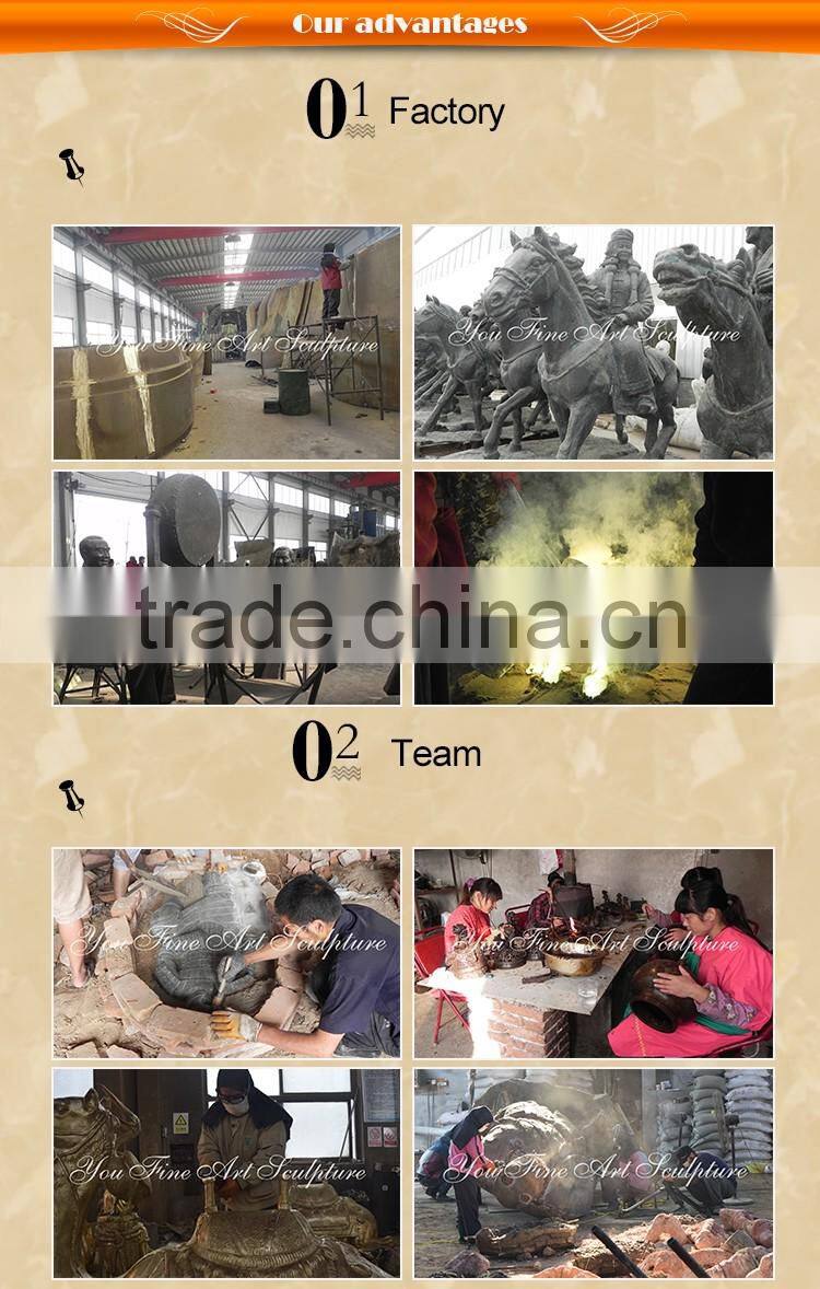 High Quality Customized Bronze Boy Reading Statue