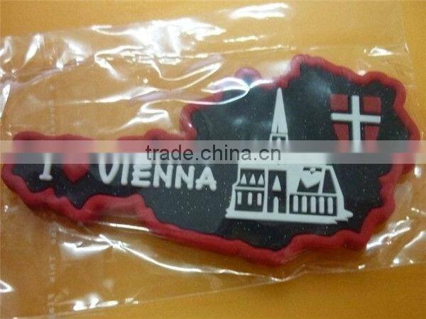 Resin Dubai fridge magnets for souvenir decor