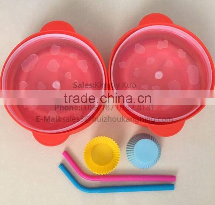 Good Quality Homemade Foldable Silicon Popcorn Popper