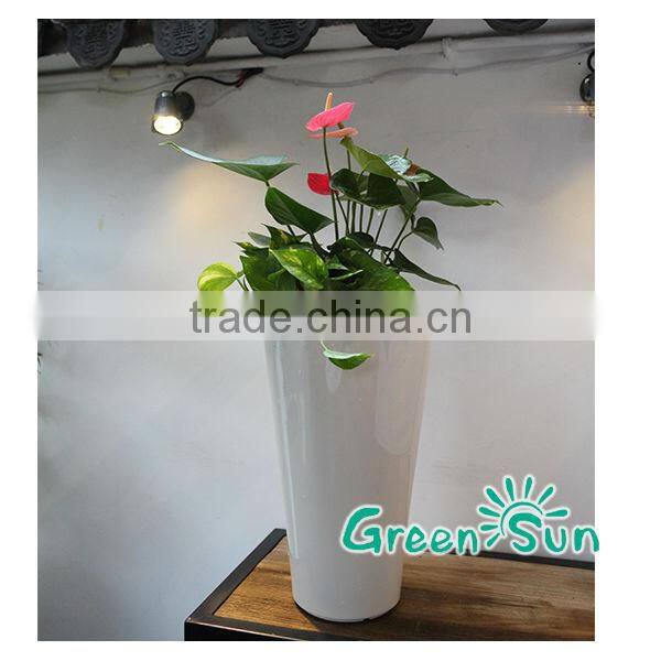 GreenSun self watering plante/interior landscaping planter,plastic plant pot, use convenient plant pot,dureble plant pots