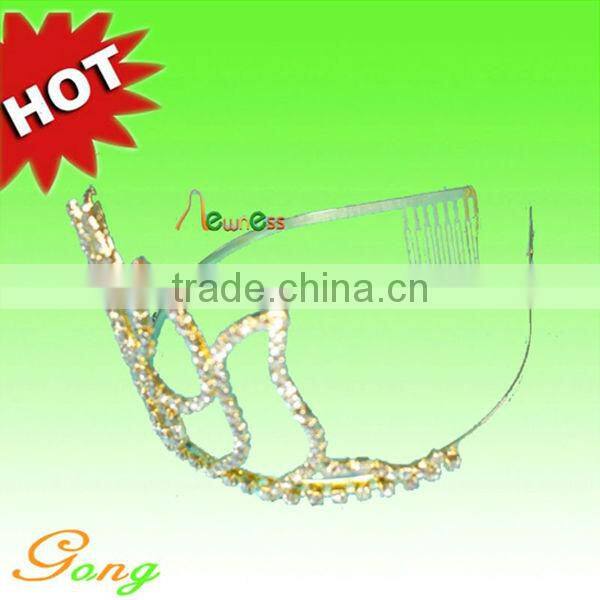 Fashion Feather Princess Tiara