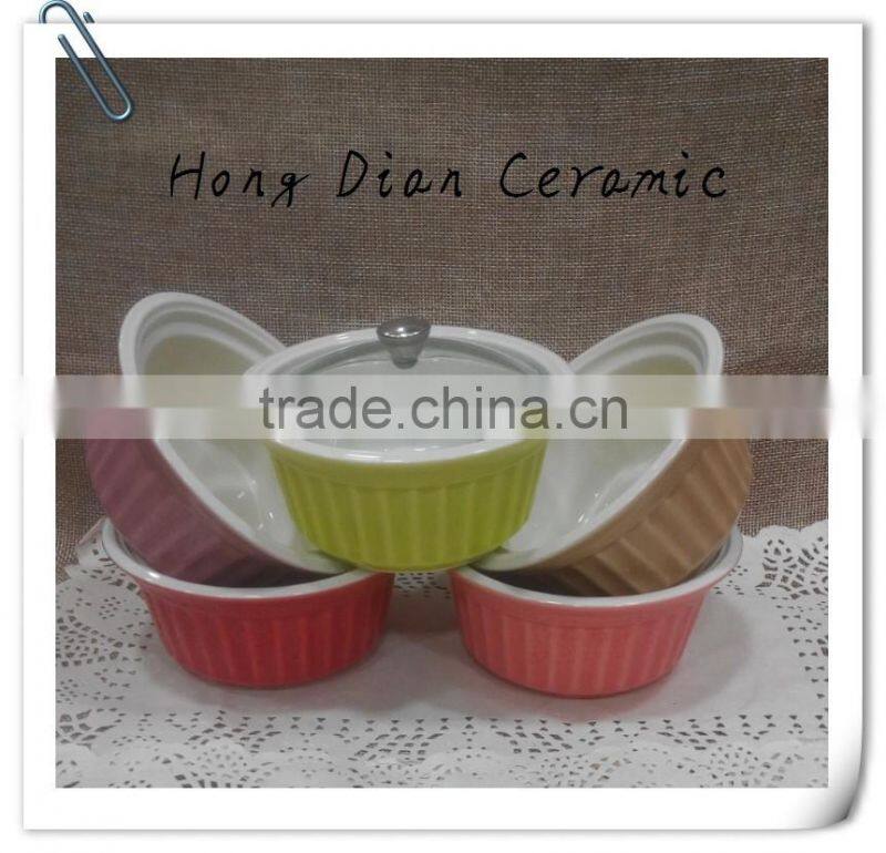 ceramic bowls with glass lids,ceramic soup bowl,color glazed ceramic bowl