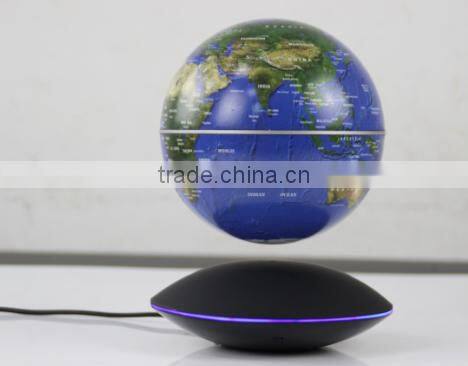 Best Gift Decoration Auto Free Rotation Magnetic Levitation Globe