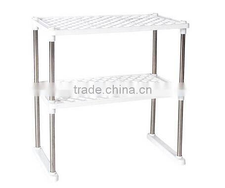 Mix color Stock Layer 2 Steel Tub Multifunction Combined Storage Rack