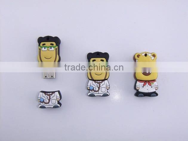 Exquisite Turtle Shaped Custom 8GB 3d Silicone USB Flash Drives