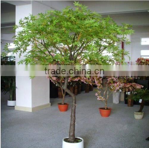 China manufacturer artificial maple tree ornamental foliage plants artificilal maple bonsai