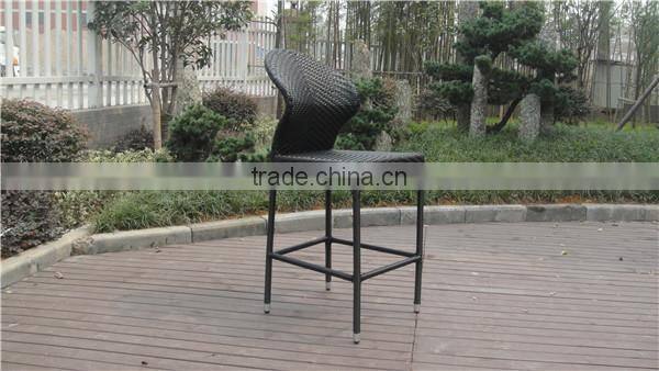 All weather rattan bar stool