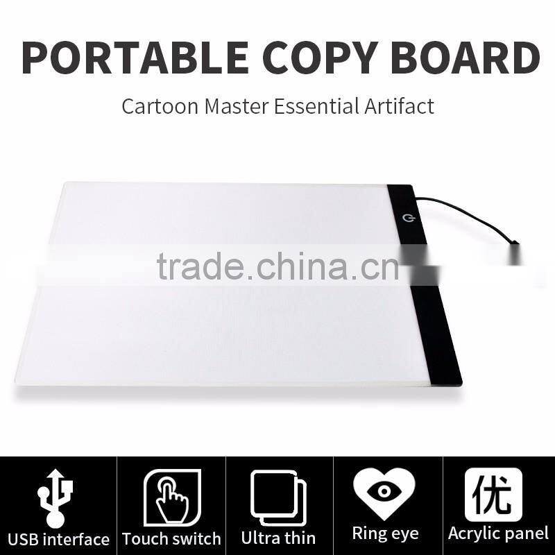 Ultra thin LED copy board A4 animation drawing copy light panel board painting learning board