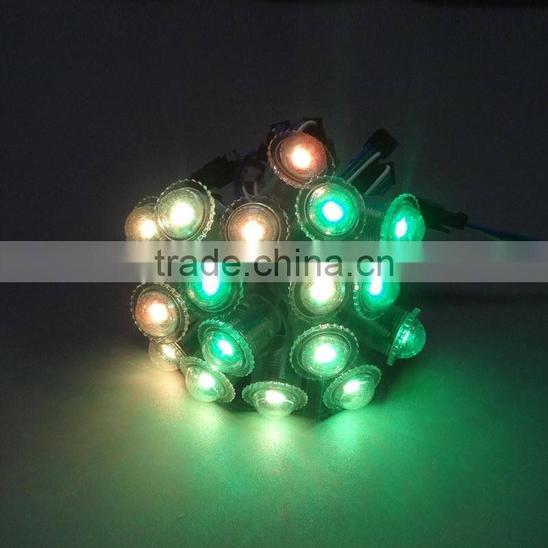 PVC waterproof 5050 smd magic LED string lights / UCS1903 1.6cm pixel lights
