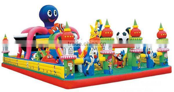 Popular Sale bounce inflatable amusement park,indoor giant inflatable playground