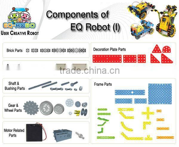 Self Assemble Toys Programmable Educational Robot Kit EQ Robot EQ3(Advanced Course) Designed in Korea