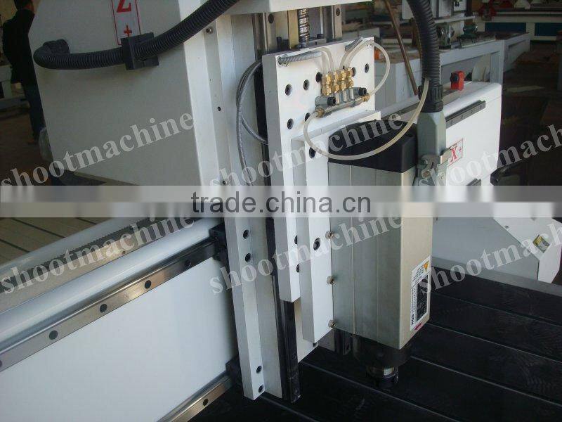 CNC Woodworking Router Machine SH-1325 with X Y working area 1300x2500mm