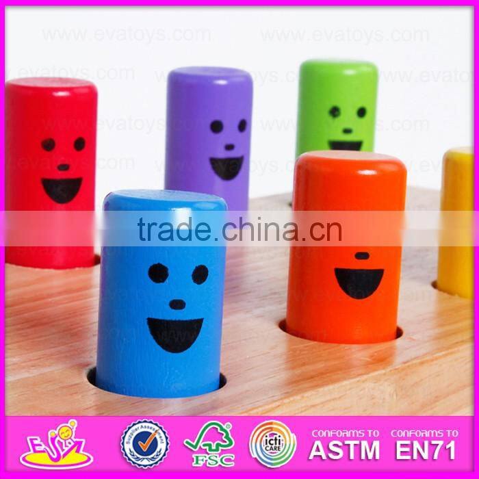 2016 new design baby wooden toy hammer W11G021