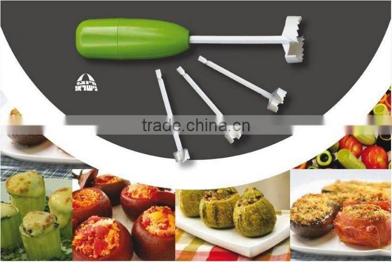 Vegidrill Corer Stuffed Vegetable Carrot Zucchini kitchen Tool Easy Peeler