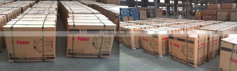 2-stroke Petrol Generator with black frame