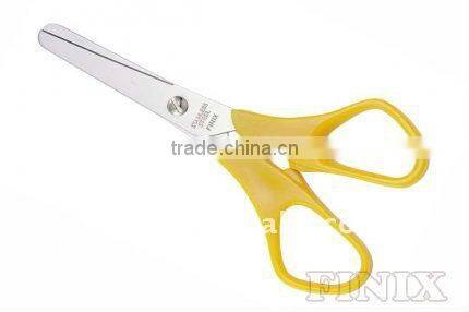 Durable Safety ABS Plastic Grip Stainless steel School Scissors