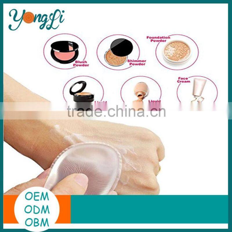 Silicone Make-Up Applicator Sponge for Liquid Foundation or Cream
