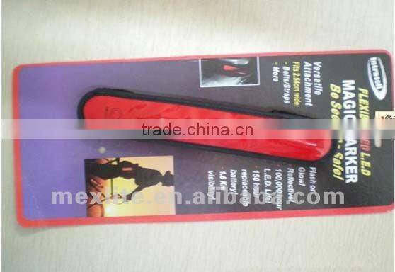 Reflective LED Magic Marker Lighted Dog Collar Cover