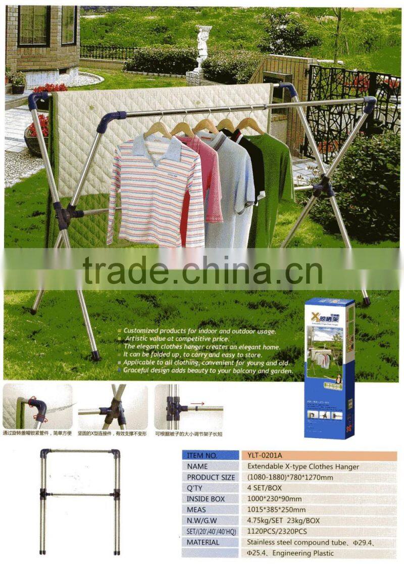 Popular Foldable Butterfly Wing Clothes Drying Rack Manufacture