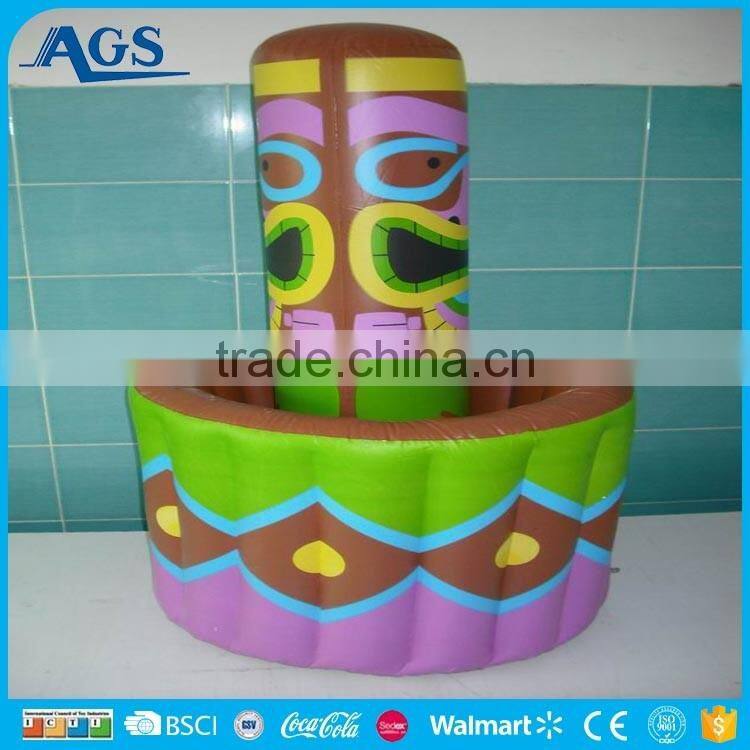 Reliable quality round shape Large inflatable cooler for drinks