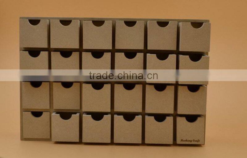 christmas calendar box wooden storage box