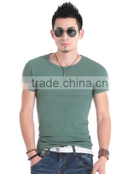 Best Quality Cotton Round Neck short sleeve tee shirt