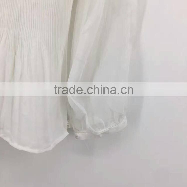 Women orignal chiffon lace blouse brand stock clothes