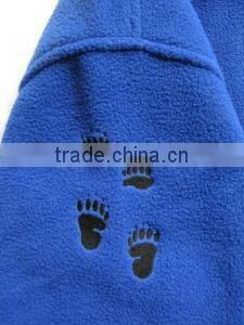 100%polyester Men's polar fleece jacket